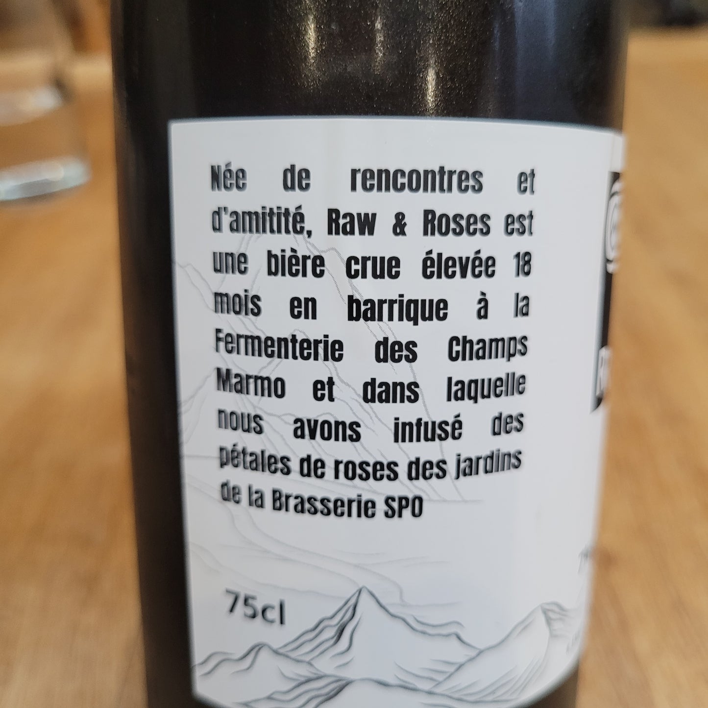 Raw & Roses - SPO et Champs Marmots - 75cl