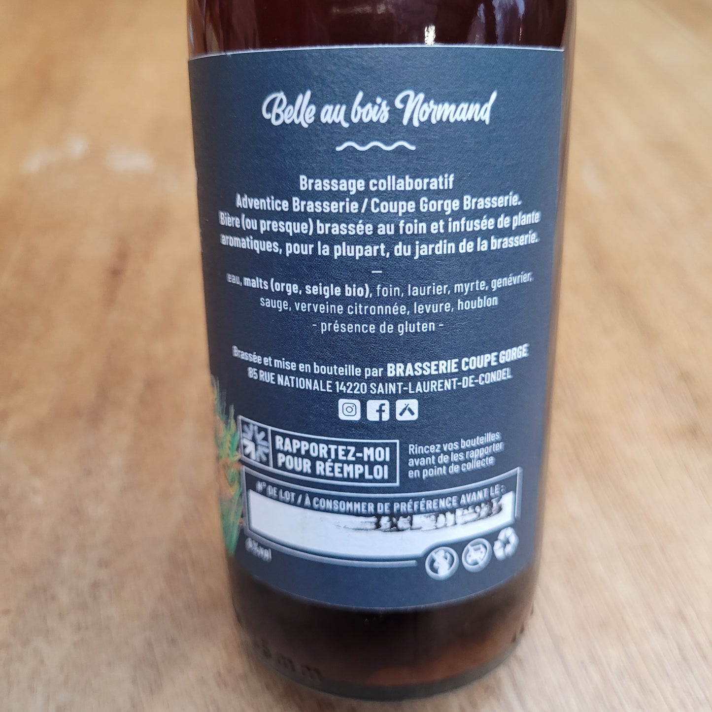 Belle au Bois Normand - Coupe Gorge - 33cl
