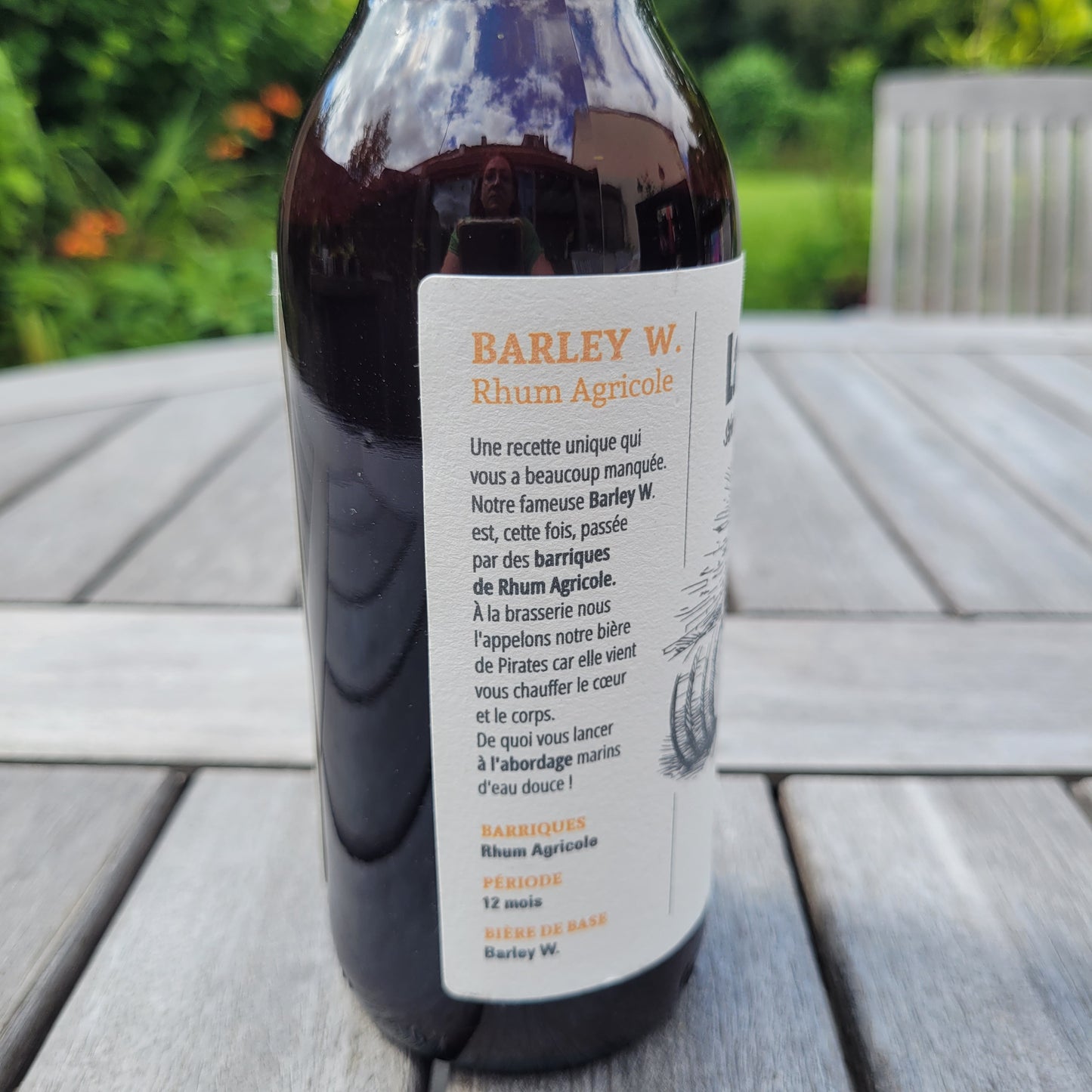 Barley W Rhum Agricole - Brasserie la Bouledogue - 33cl