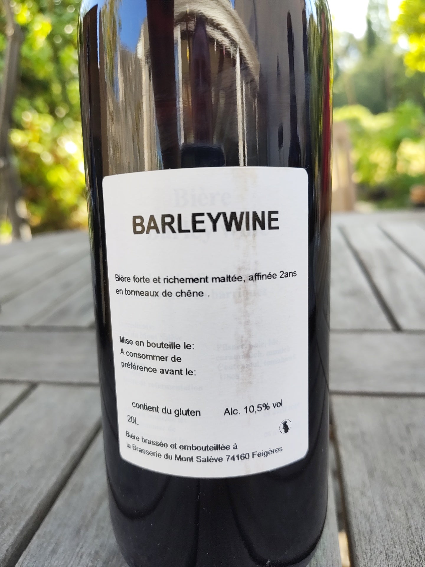 Barley Wine Mont Salève 75cl