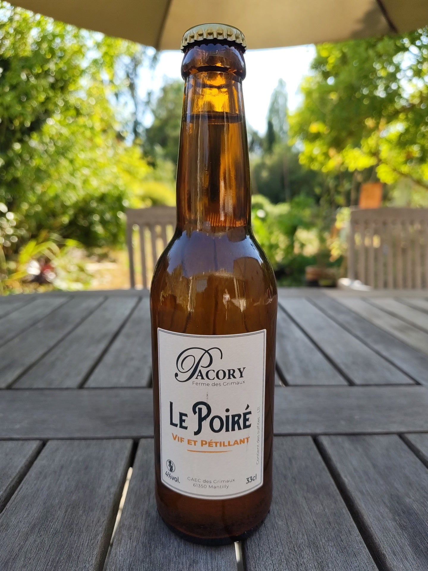 Poiré pacory 33cl