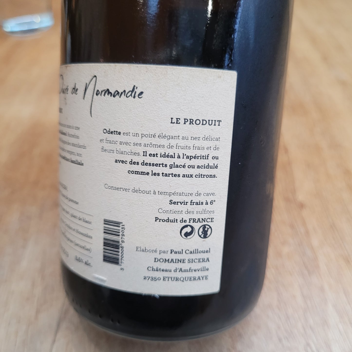 Poiré Odette - Sicera - 75cl