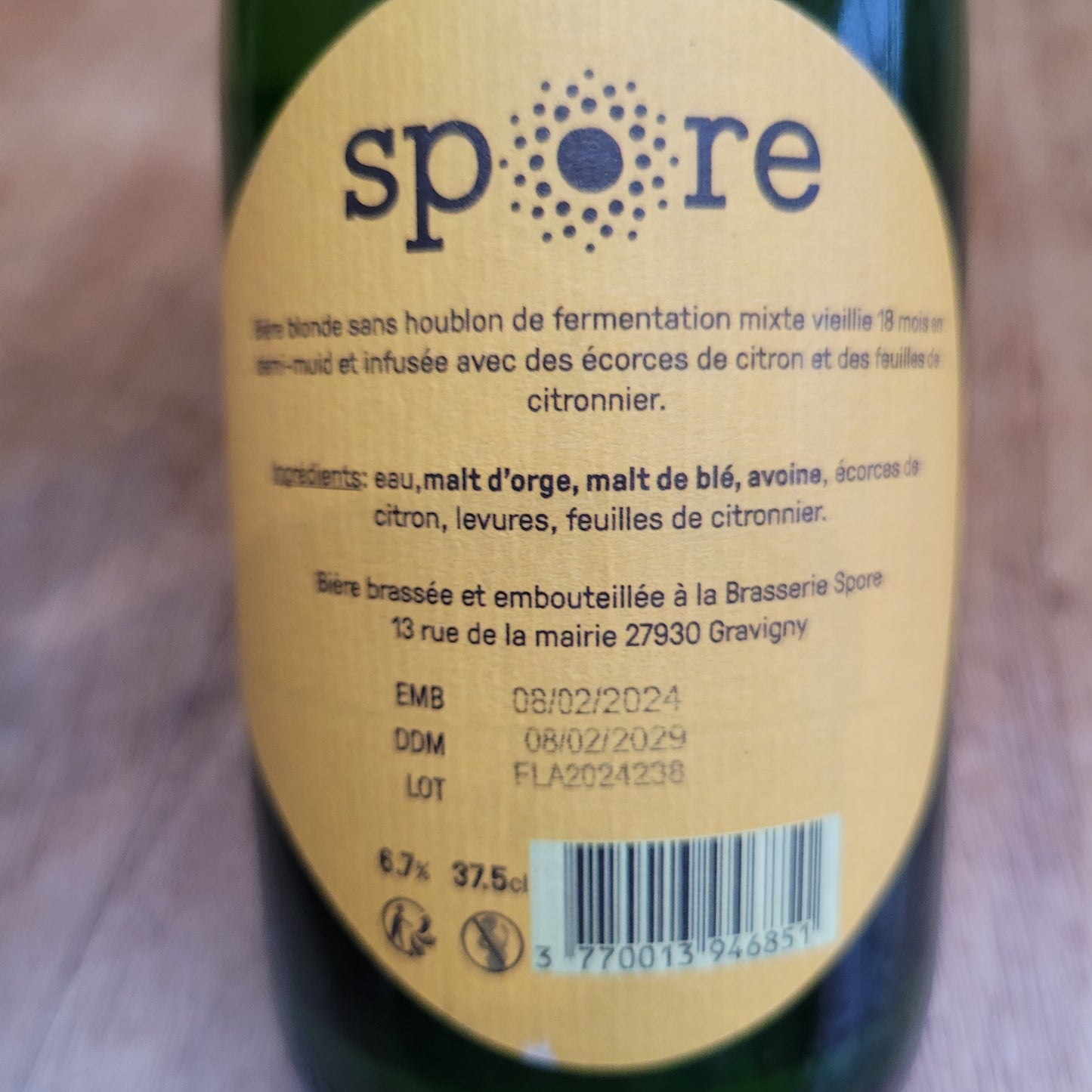 Flavéo - Spore - 37,5cl