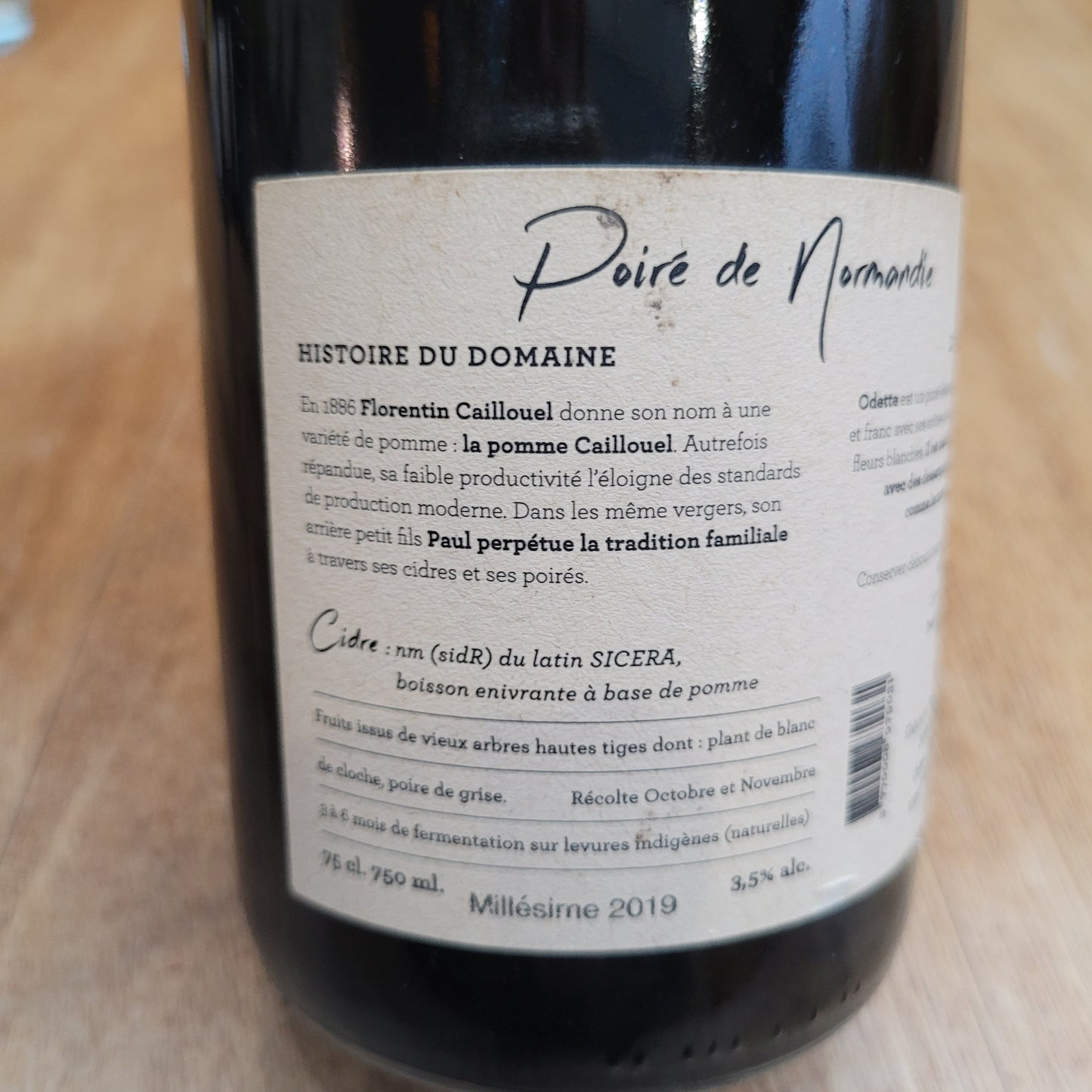 Poiré Odette - Sicera - 75cl