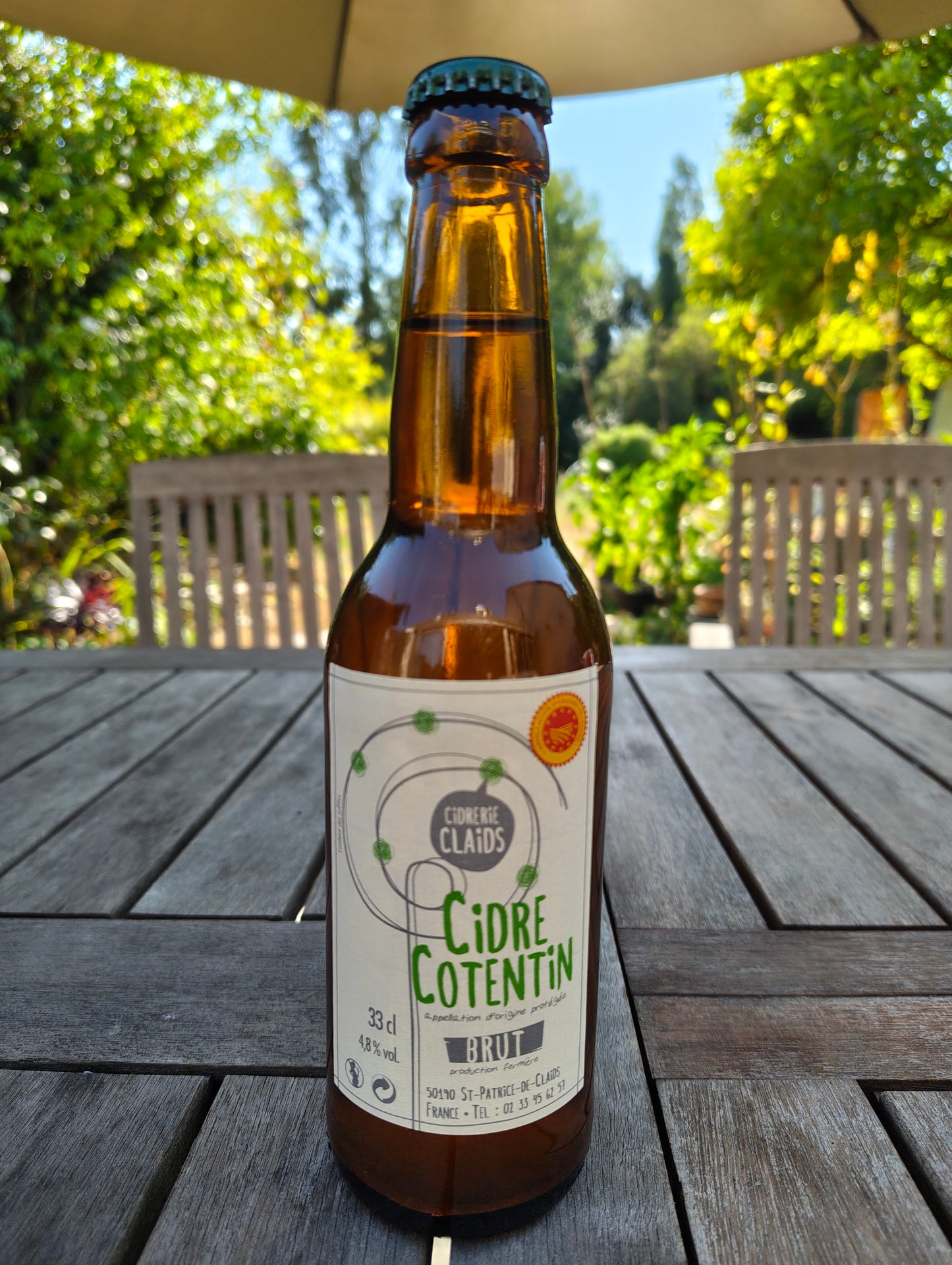 Cidre Cotentin Brut Claids - 33cl