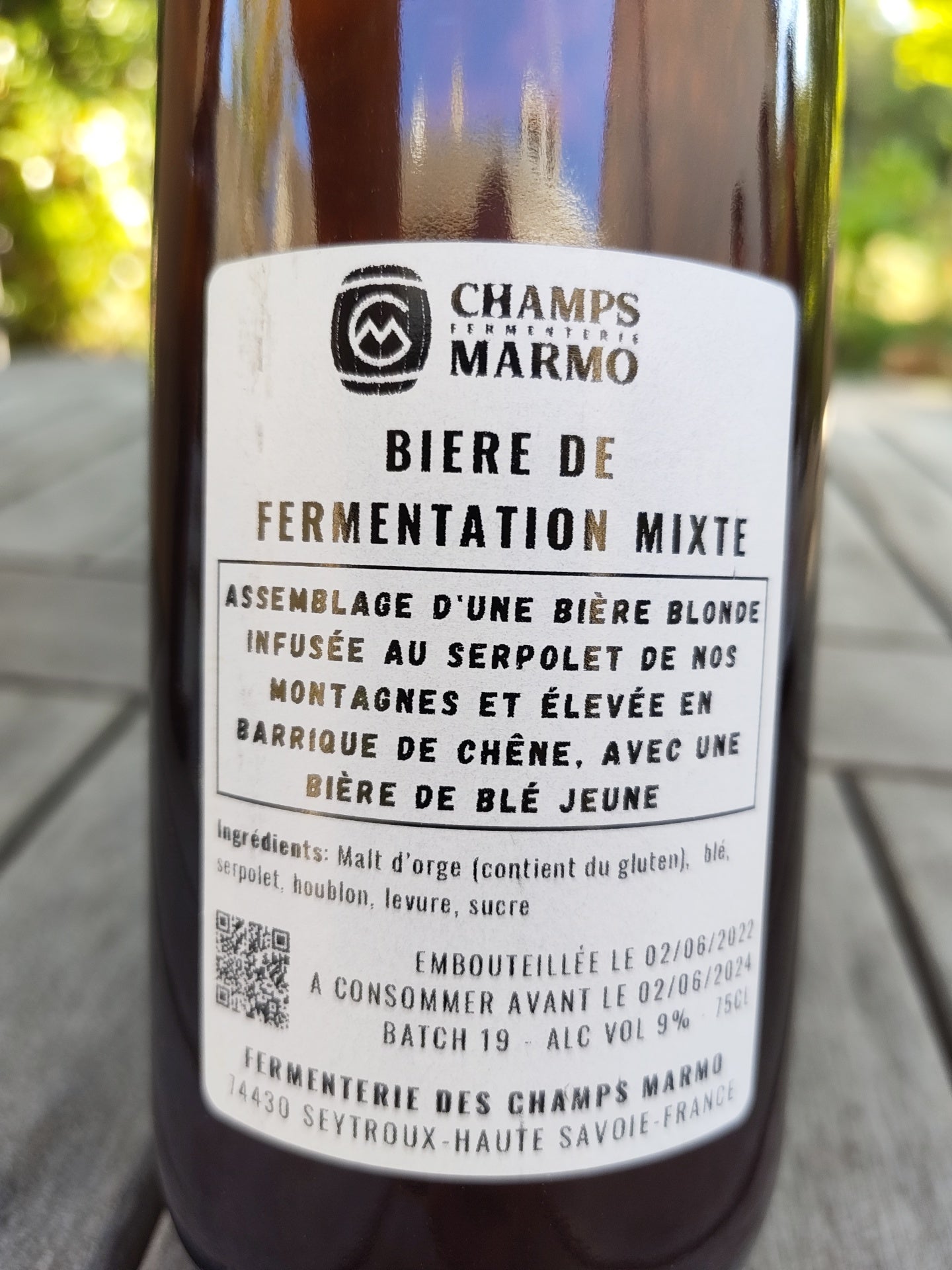 Assemblage 2 Champs Marmo 75cl
