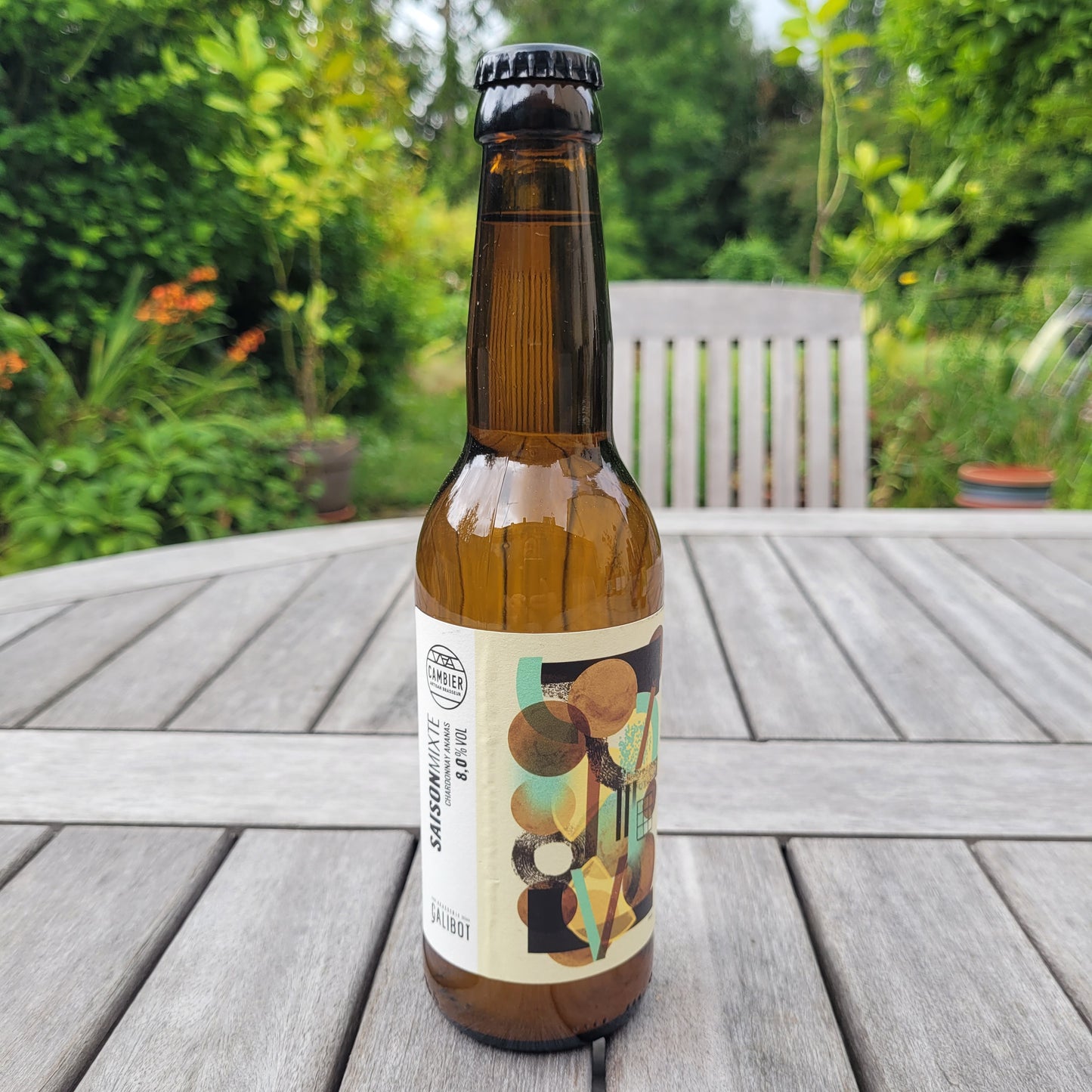 Saison mixte Chardonnay Ananas - Brasserie Cambier - 33cl