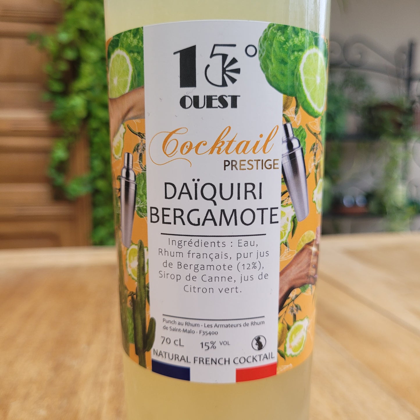 Daïquiri Bergamote - 15° Ouest - 70cl